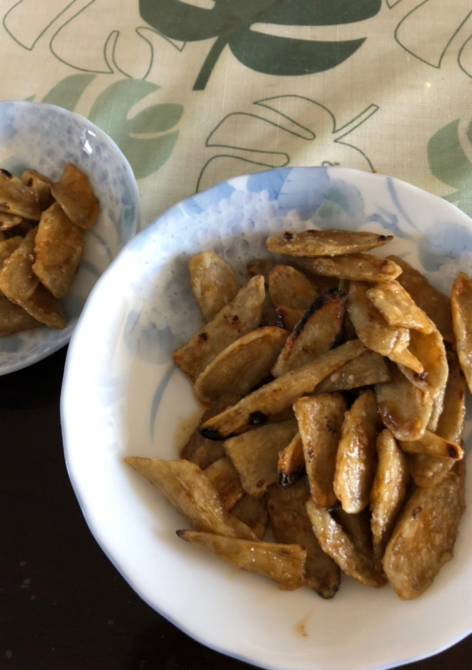簡単、ごぼうの揚げ焼きタレ漬け。-レシピのメイン写真