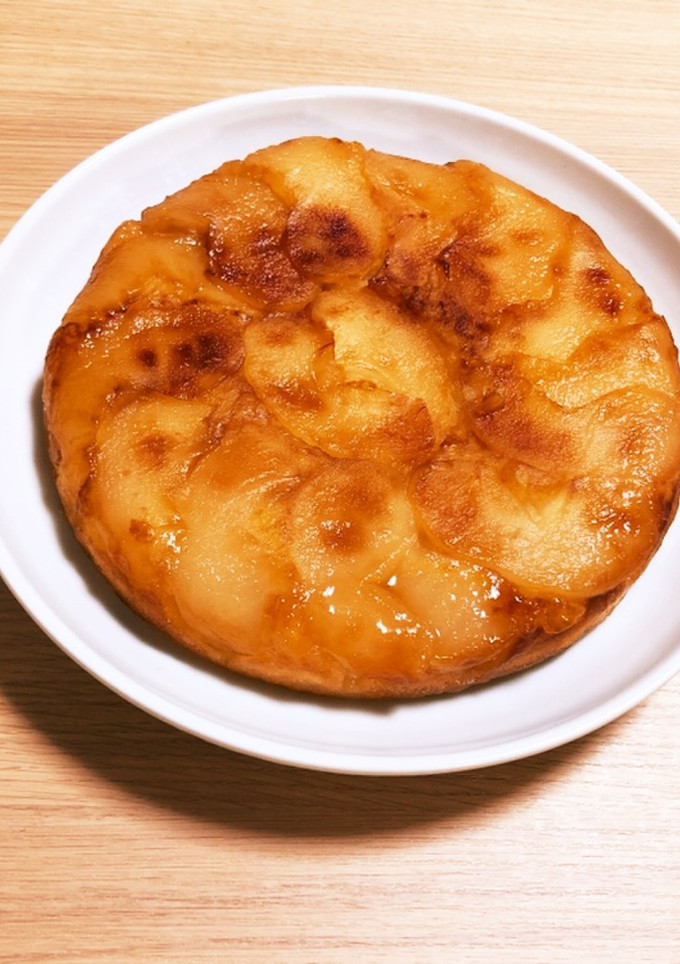 りんごとさつまいものタルトタタン風-レシピのメイン写真