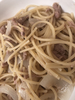 【時短】シーチキンと玉ねぎのパスタ-レシピのメイン写真