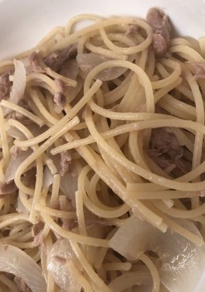 【時短】シーチキンと玉ねぎのパスタ-レシピのメイン写真