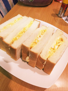 焼き卵サラダサンド-レシピのメイン写真