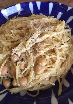 ひよこ豆のクリームパスタ-レシピのメイン写真