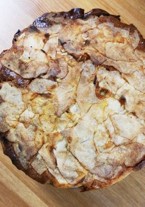 簡単HMりんごケーキ卵不使用-レシピのメイン写真