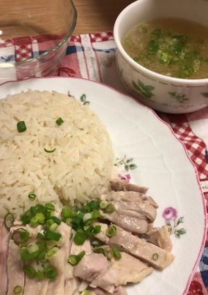 海南鶏飯（シンガポールチキンライス）-レシピのメイン写真