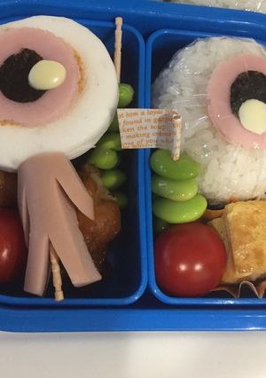 目玉のおやじ弁当-レシピのメイン写真