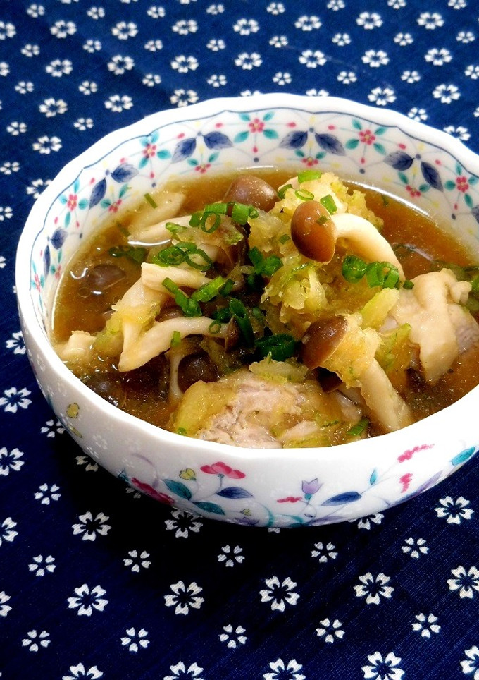 簡単★鶏肉の冬瓜deみぞれ煮✿-レシピのメイン写真