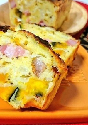 かぼちゃとベーコンのケーク・サレ-レシピのメイン写真
