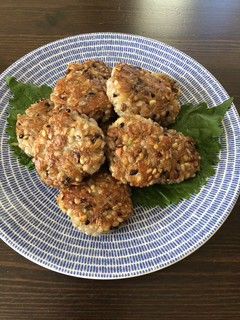 雑穀とエノキのモチモチ焼き-レシピのメイン写真