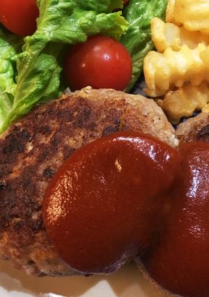 美味しい！ヘルシー！ハンバーグ！-レシピのメイン写真