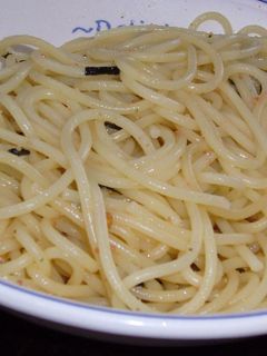 お茶漬けでたらこスパ!-レシピのメイン写真