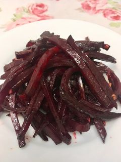 きんぴらビーツ-レシピのメイン写真