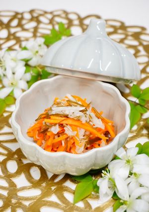 味醂で作る【蕪と人参のなます】-レシピのメイン写真