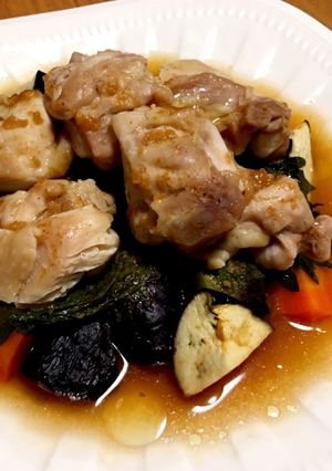 ハーブ鶏と野菜の梅しそ蒸し-レシピのメイン写真