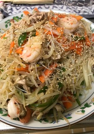 五目焼きビーフン-レシピのメイン写真