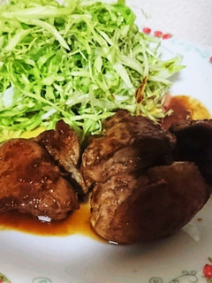 鶏レバーの焼き肉-レシピのメイン写真