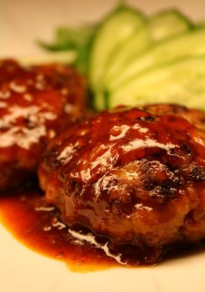 フライパンで煮込みハンバーグ☆BBQ味-レシピのメイン写真