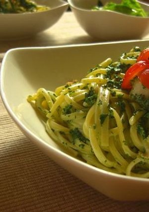 自家製パセリペーストのクリームパスタ-レシピのメイン写真