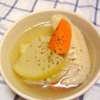 手羽先でコラーゲン☆野菜スープ