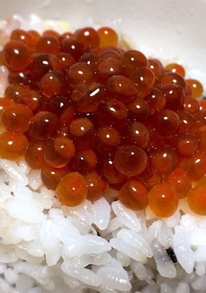 調味料2つだけ♪我が家のいくらの醤油漬け-レシピのメイン写真