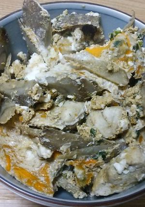 ごぼう入り親子丼-レシピのメイン写真