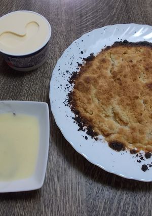 簡単、卵なしリンゴのクランブルケーキ-レシピのメイン写真