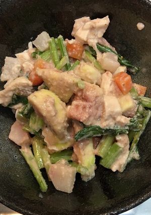蕪とイチジクの胡桃ドレッシングサラダ-レシピのメイン写真