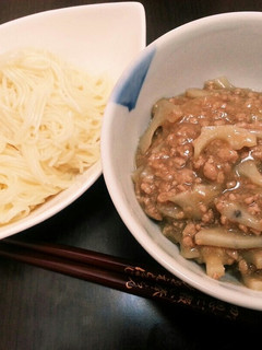 レモンで蓮根と挽き肉の甘酢餡かけ丼-レシピのメイン写真