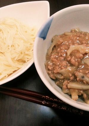 レモンで蓮根と挽き肉の甘酢餡かけ丼-レシピのメイン写真