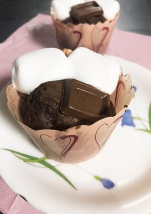 簡単♪チョコマシュマロマフィン♪-レシピのメイン写真