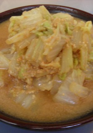 白菜の酢味噌炒め-レシピのメイン写真
