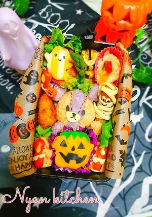 『ハロウィン★ジャッキー』弁当♡キャラ弁-レシピのメイン写真