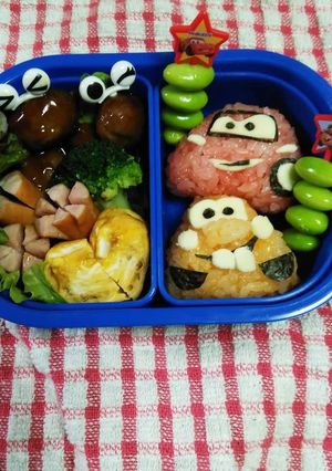キャラ弁　カーズ-レシピのメイン写真