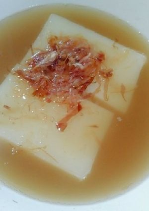 レンジで簡単！1人ランチにお雑煮風-レシピのメイン写真