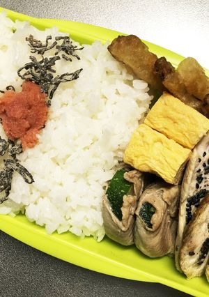 旦那弁当200♡鶏胸肉のごまピカタ弁当！-レシピのメイン写真
