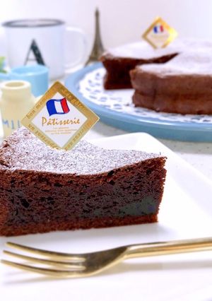 ふんわり軽い食感♡チョコレートケーキ-レシピのメイン写真
