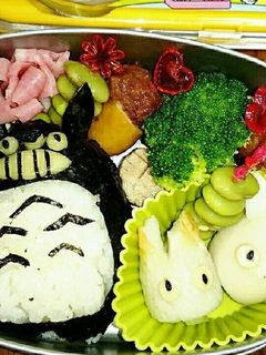 トトロ キャラ弁-レシピのメイン写真