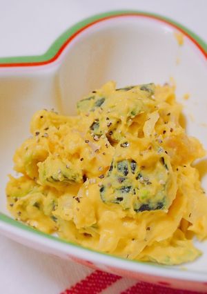 ガーリック風味のかぼちゃサラダ-レシピのメイン写真