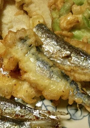 雑な男料理：めざしフリッター！！-レシピのメイン写真