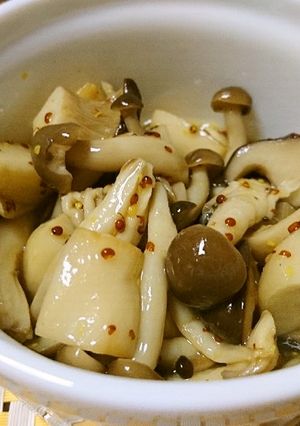作り置き☆きのこのハニーマスタードマリネ-レシピのメイン写真