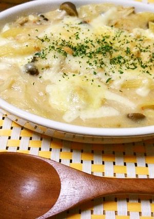 しめじとカニ缶のマカロニグラタン-レシピのメイン写真