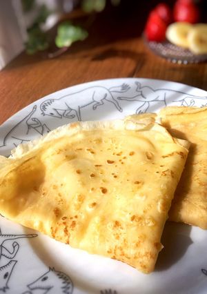 溶かしバターで簡単！パリのクレープ生地-レシピのメイン写真