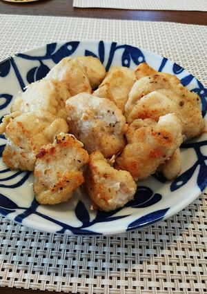 お好み焼き粉で柔らか鶏むね肉のソテー-レシピのメイン写真