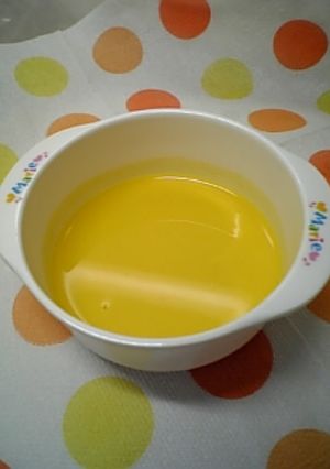 風邪ひき赤ちゃんの離乳食♡かぼちゃスープ-レシピのメイン写真
