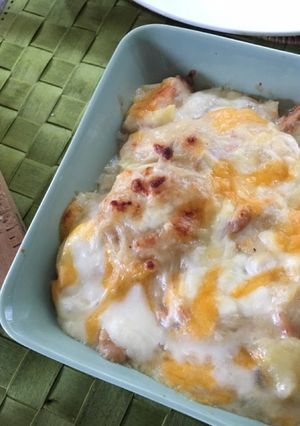 秋鮭とポテトのクリームグラタン-レシピのメイン写真