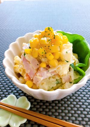 我が家の簡単★ポテトマカロニサラダ-レシピのメイン写真