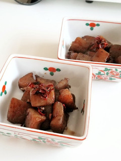 こんにゃくの甘辛煮-レシピのメイン写真