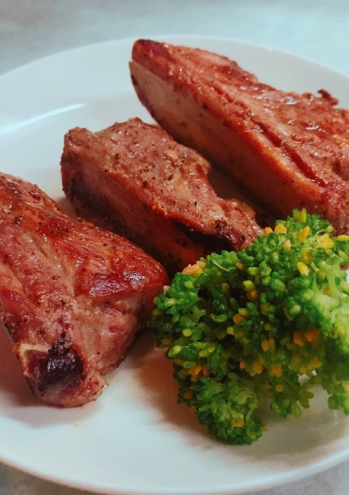 簡単！焼くのが美味しい！豚のスペアリブ-レシピのメイン写真