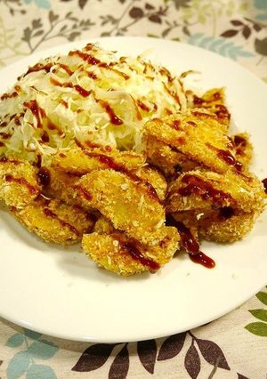 レンジで簡単！揚げない潰さないコロッケ-レシピのメイン写真