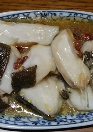 白身魚の花山椒ソース炒め-レシピのメイン写真