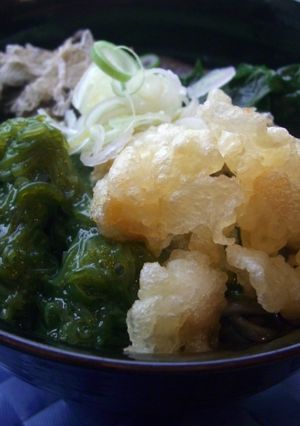 ヘルシー♫海のトロトロ蕎麦-レシピのメイン写真